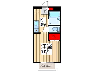 シティプラザ朝霞台の物件間取画像